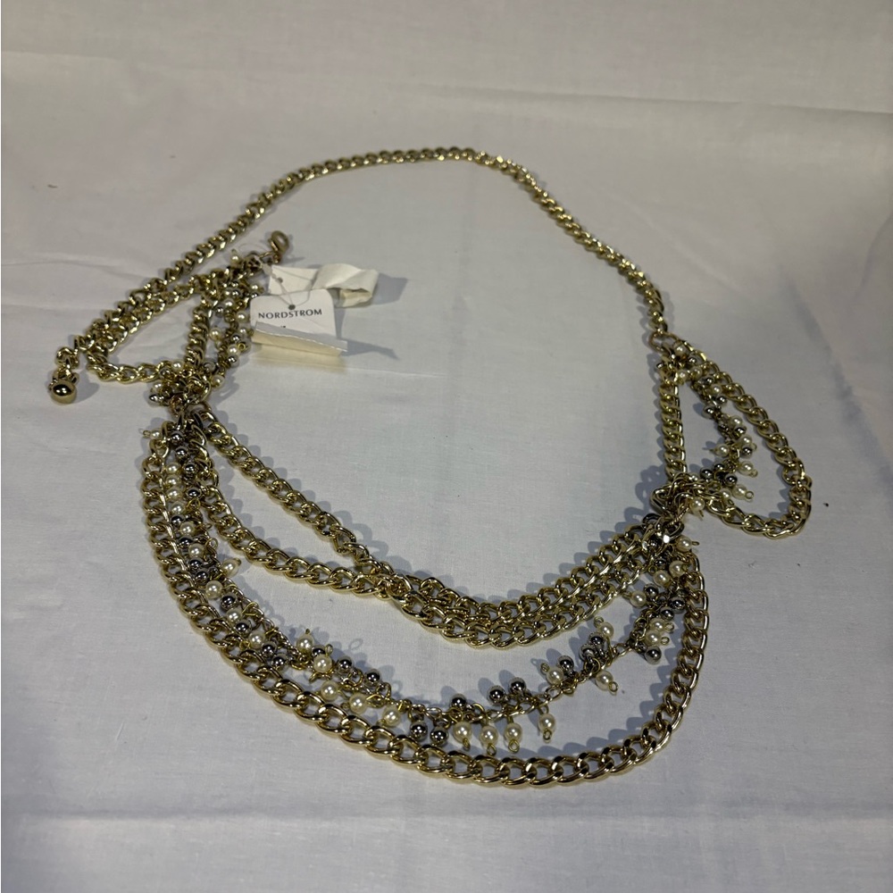 Nordstrom Gold Multi-Strand Necklace
